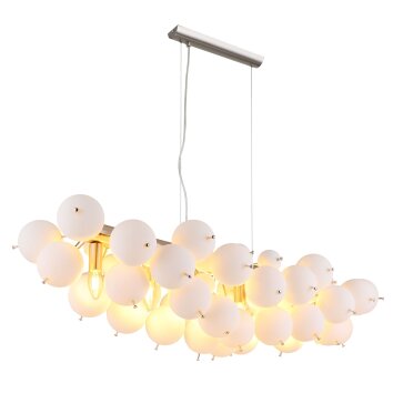 Globo lighting Udo hanging light matt nickel, 6-light sources