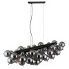 Globo lighting Udo hanging light black, 6-light sources