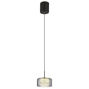 Globo lighting Fogsy hanging light LED black, 1-light source