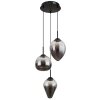 Globo lighting Firefly hanging light LED black, 1-light source