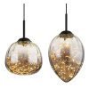 Globo lighting Firefly hanging light LED black, 1-light source