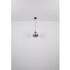 Globo lighting Firefly hanging light LED black, 1-light source