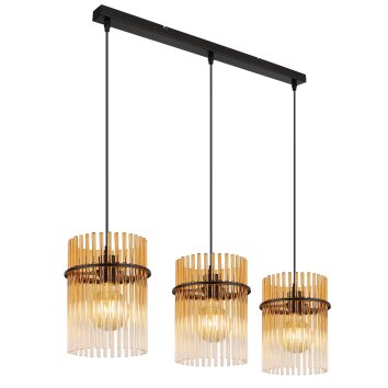 Globo lighting Gorley hanging light black, 3-light sources