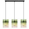 Globo lighting Gorley hanging light black, 3-light sources