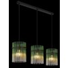 Globo lighting Gorley hanging light black, 3-light sources