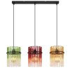 Globo lighting Gorley hanging light black, 3-light sources