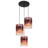 Globo lighting Gorley hanging light black, 3-light sources