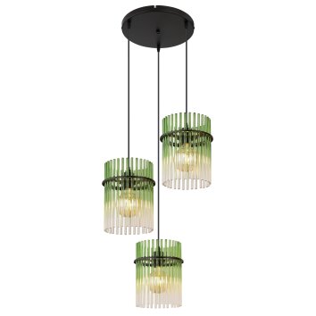 Globo lighting Gorley hanging light black, 3-light sources