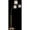 Globo lighting Gorley floor lamp gold, 3-light sources