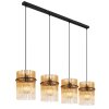 Globo lighting Gorley hanging light black, 4-light sources