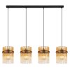 Globo lighting Gorley hanging light black, 4-light sources