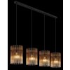 Globo lighting Gorley hanging light black, 4-light sources