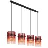 Globo lighting Gorley hanging light black, 4-light sources