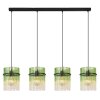 Globo lighting Gorley hanging light black, 4-light sources