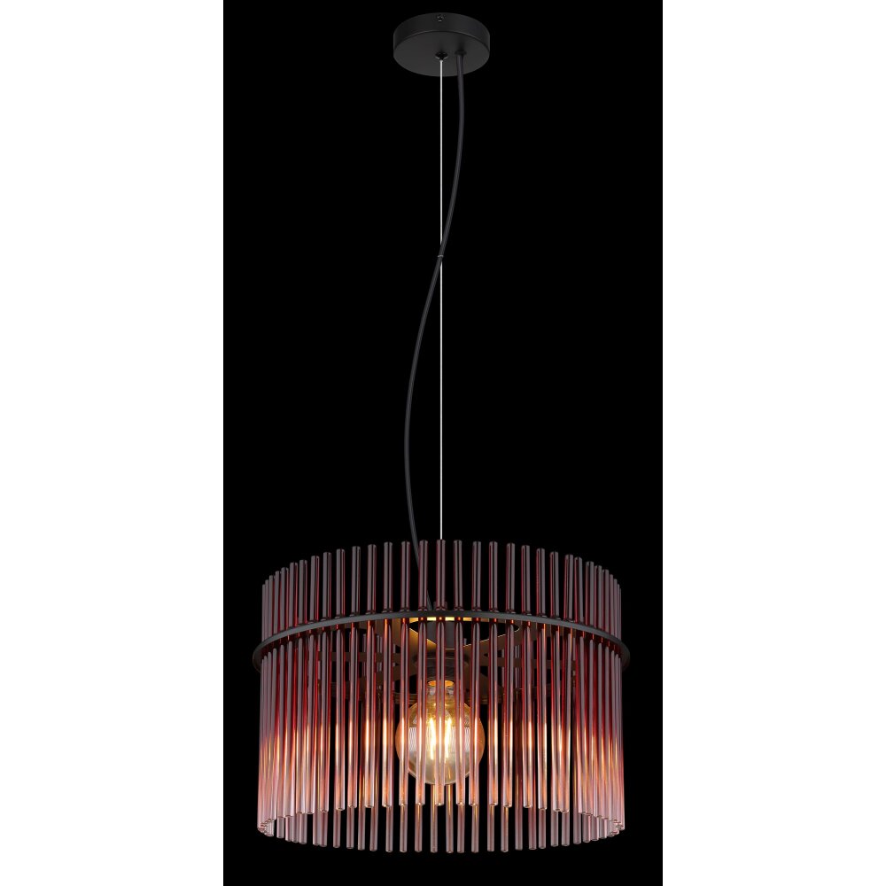Globo lighting Gorley hanging light black, 1-light source