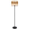 Globo lighting Gorley floor lamp black, 1-light source