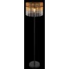 Globo lighting Gorley floor lamp black, 1-light source