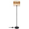 Globo lighting Gorley floor lamp black, 1-light source