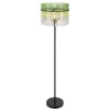 Globo lighting Gorley floor lamp black, 1-light source