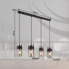 Globo lighting Scarfina hanging light black, 4-light sources