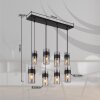 Globo lighting Scarfina hanging light black, 8-light sources