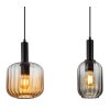 Globo lighting Valletta hanging light black, 4-light sources