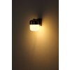 Globo lighting Cristallica wall light LED anthracite, 1-light source