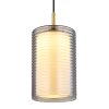 Globo lighting Lampigna hanging light LED brass, black, 1-light source