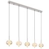 Globo lighting Aida hanging light LED chrome, 1-light source