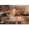 Globo lighting Polina table lamp LED matt nickel, 1-light source