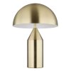 Mushroom Lamp  Globo lighting Atoma table lamp brass, 2-light sources