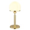 Globo lighting Haku table lamp brass, 1-light source