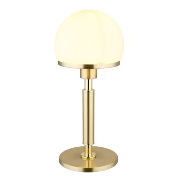 Globo lighting Haku table lamp brass, 1-light source