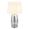 Globo lighting Classy table lamp chrome, silver, 1-light source