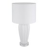 Globo lighting Irina table lamp transparent, clear, white, 1-light source