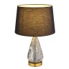 Globo lighting Kisa table lamp brass, 1-light source