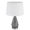 Globo lighting Kisa table lamp matt nickel, 1-light source