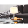 Globo lighting Kisa table lamp matt nickel, 1-light source