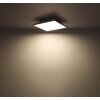 Globo lighting Doro ceiling light LED anthracite, white, 1-light source, Remote control