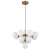 Globo lighting Grappy hanging light gold, 13-light sources