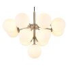 Globo lighting Grappy hanging light matt nickel, 13-light sources