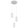 Globo lighting James hanging light white, 3-light sources