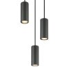 Globo lighting James hanging light grey, 3-light sources