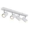 Globo lighting James ceiling light, ceiling spotlight, wall light, wall spotlight white, 4-light sources