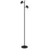 Globo lighting James floor lamp black, 2-light sources