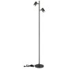 Globo lighting James floor lamp grey, 2-light sources