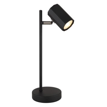 Globo lighting James table lamp black, 1-light source