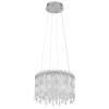 Globo lighting Klunka hanging light LED chrome, 1-light source, Remote control