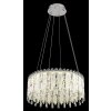 Globo lighting Klunka hanging light LED chrome, 1-light source, Remote control