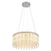 Globo lighting Klunka hanging light LED chrome, 1-light source, Remote control